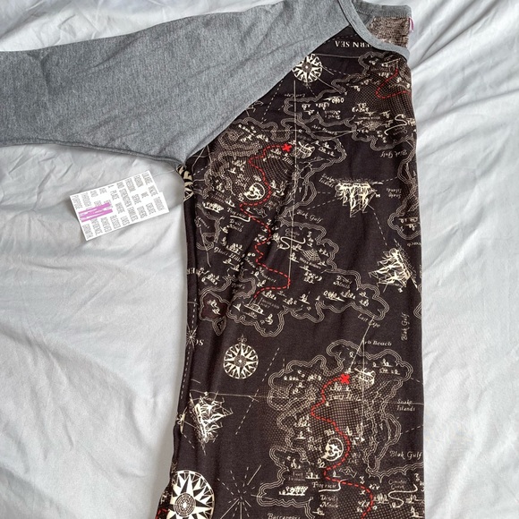 LulaRoe Randy treasure map - Picture 2 of 4